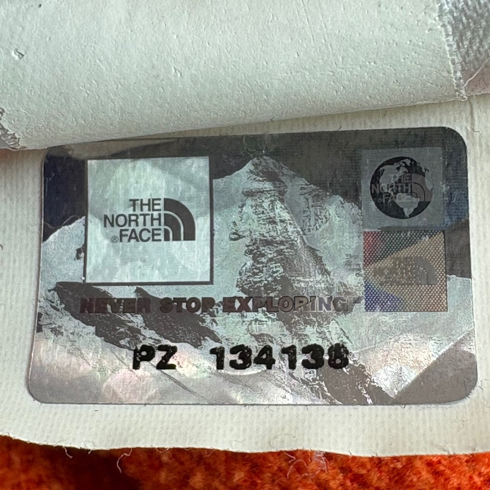 The North Face Hoodie‎ Mens Large Mountain Athletics Orange Heather Pullover - Picture 5 of 9